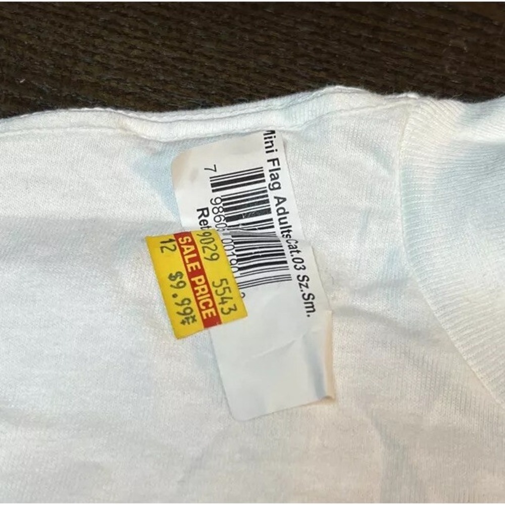 VIntage Washington DC White Short Sleeve Single Stitch T-Shirt - Adult Large - Picture 6 of 7